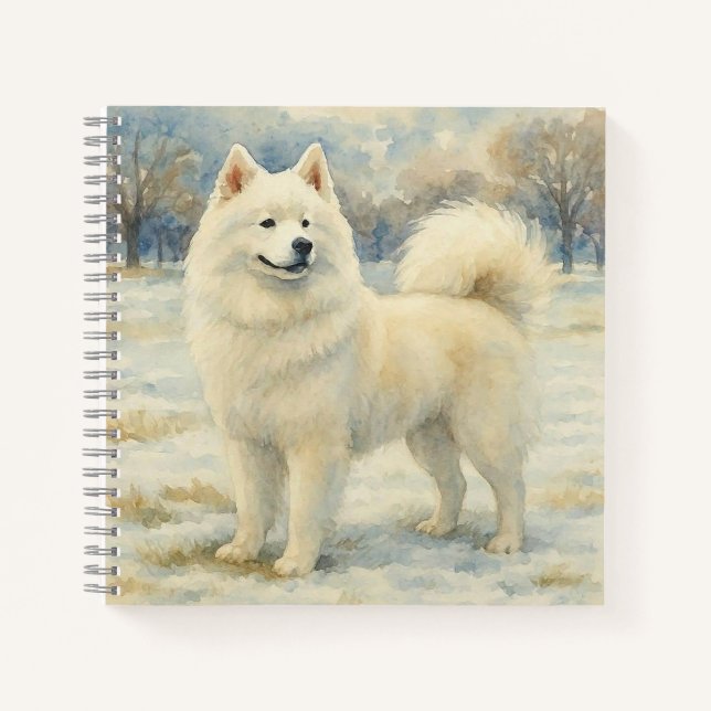 Samojede Notizbuch (Vorderseite)