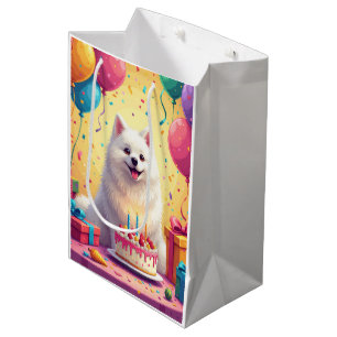 Samojeden-Geburtstagsfeier Mittlere Geschenktüte