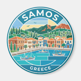 Samos, Griechenland Griechenland Magnet