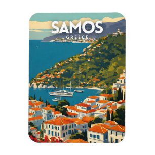 Samos Griechenland Magnet
