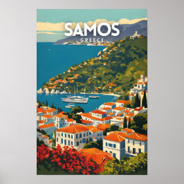 Samos Griechenland Poster