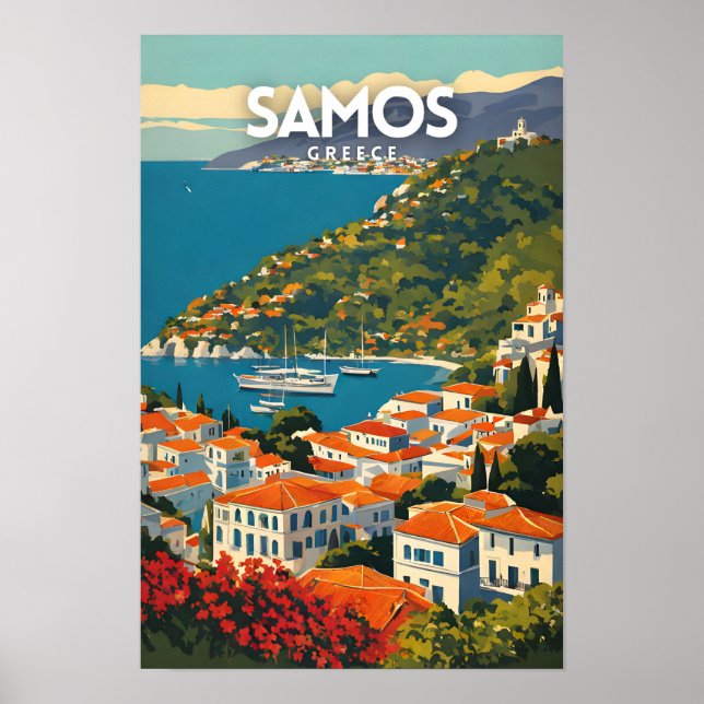 Samos Griechenland Poster (Vorne)