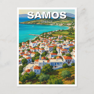 Samos Griechenland Reisen Postkarte