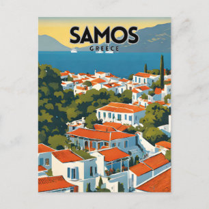 Samos Postkarte