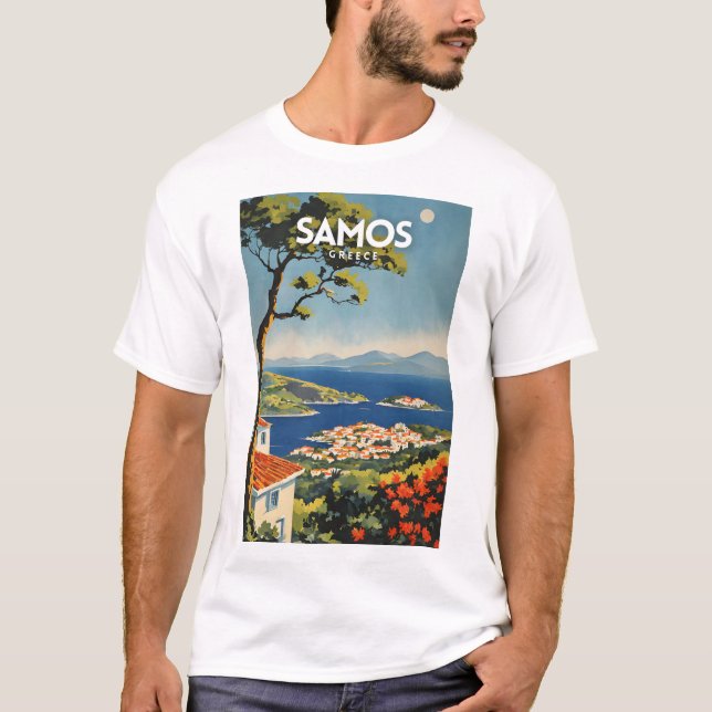 Samos Travel T-Shirt (Vorderseite)