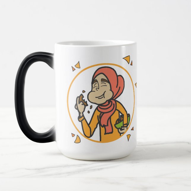 Samosa Girl Lieben Chai 2.0 - Magische Tasse (Links)