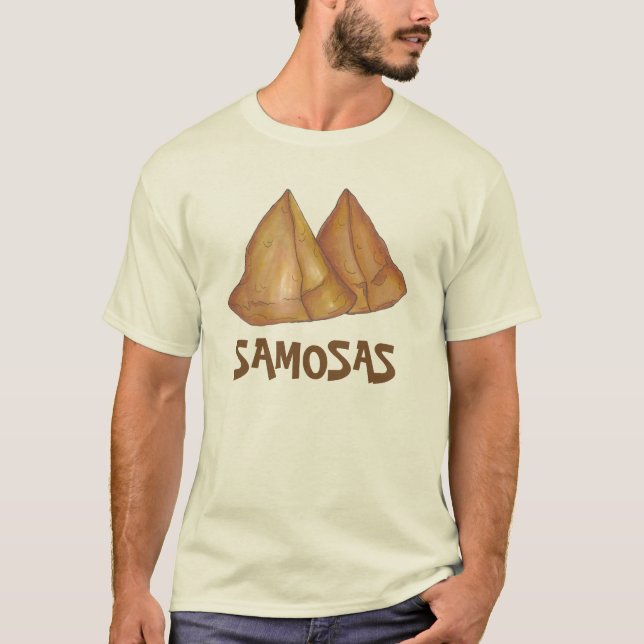 Samosas India Indian Food Samosa Feinschmecker T-S T-Shirt (Vorderseite)