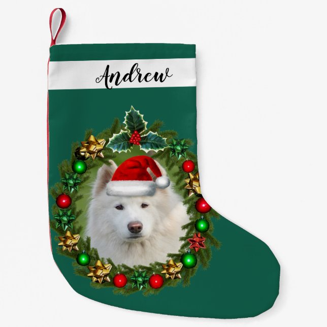 Samothunde Weihnachtsferien-Strumpf Kleiner Weihnachtsstrumpf (Vorderseite)