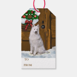 Samotische Weihnachten Geschenkanhänger