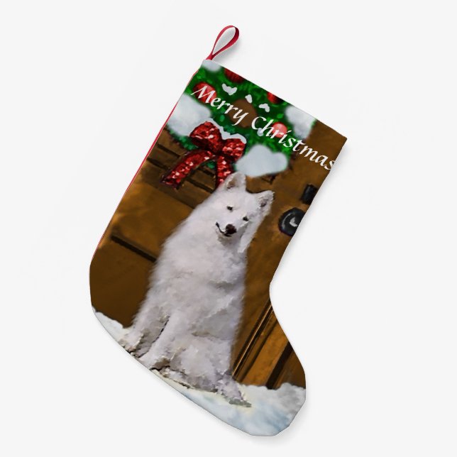 Samotische Weihnachten Kleiner Weihnachtsstrumpf (Vorderansicht (hängend))