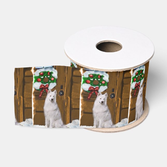 Samotische Weihnachten Ripsband (Spule)