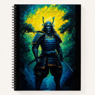 Samourai Neon Colors Notizbuch