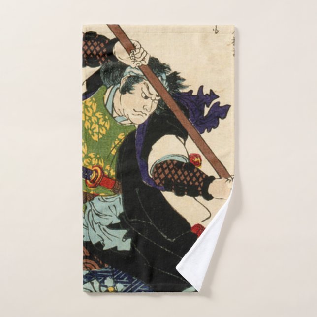 Samouraï Ronin By Tsukioka Yoshitoshi 1869 (Serviette à main)
