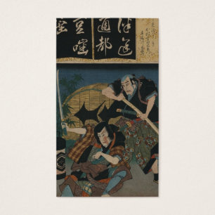 Samouraïs avec l'épée circa des 1800s Japon