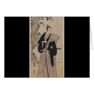 Samouraïs vintages avec le bambou circa des 1700s