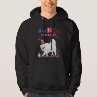 Samoyed 4th Of July Hoodie