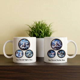 Samoyed 6-Image Coffee Tasse Design