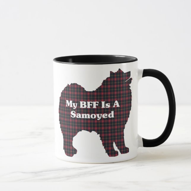 Samoyed BESTE FREUNDIN Tasse (Rechts)