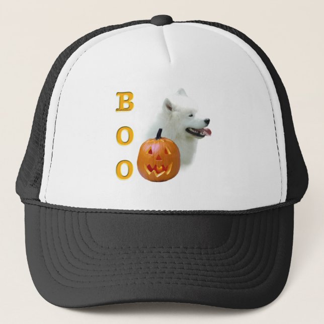 Samoyed Boo Truckerkappe (Vorderseite)