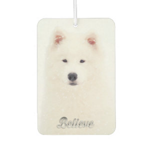 Samoyed Car Air Freshener Autolufterfrischer