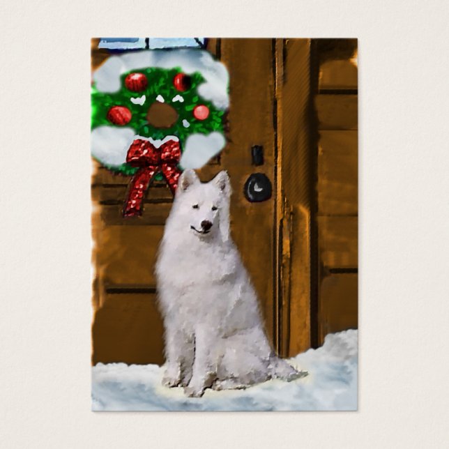 Samoyed Christmas Geschenke (Vorderseite)
