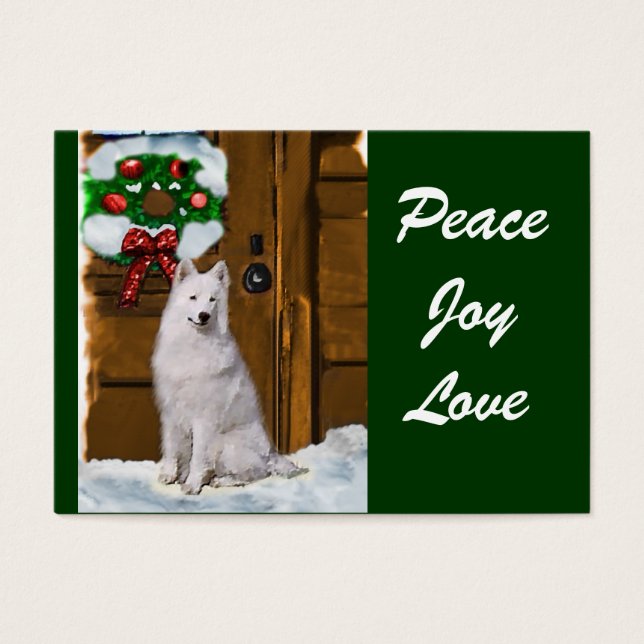 Samoyed Christmas Geschenke (Vorderseite)