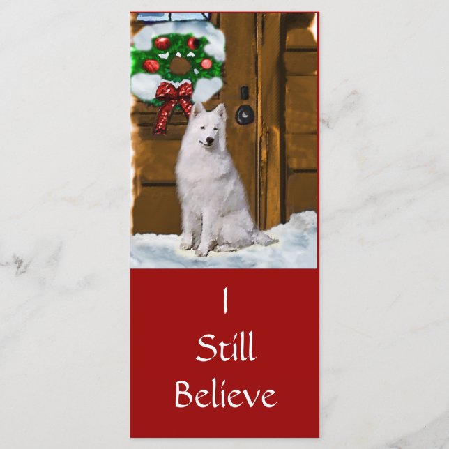 Samoyed Christmas Geschenke (Vorderseite)