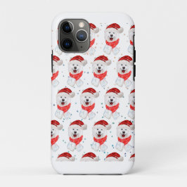 Samoyed Dog Breed Weihnachtsstars Case-Mate iPhone Hülle