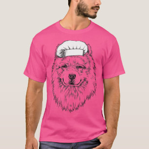Samoyed Dog Cook Koch Funny Cooking T-Shirt