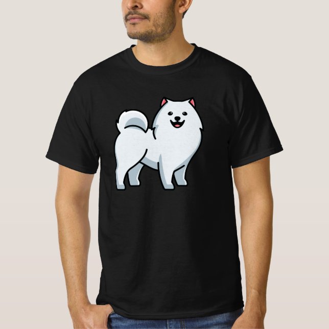 Samoyed Dog T-Shirt (Vorderseite)