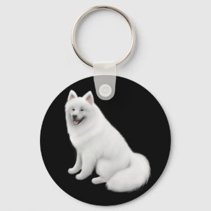 Samoyed-HundeSchlüsselanhänger Schlüsselanhänger