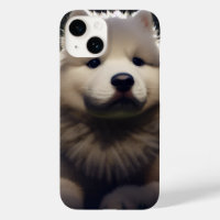 Samoyed Husky Welpe Fluffy Adorable Niedlich Hunde