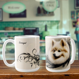 samoyed kaffeetasse