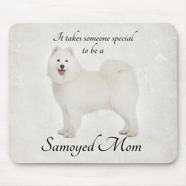 Samoyed Mama Mousepad (Vorne)