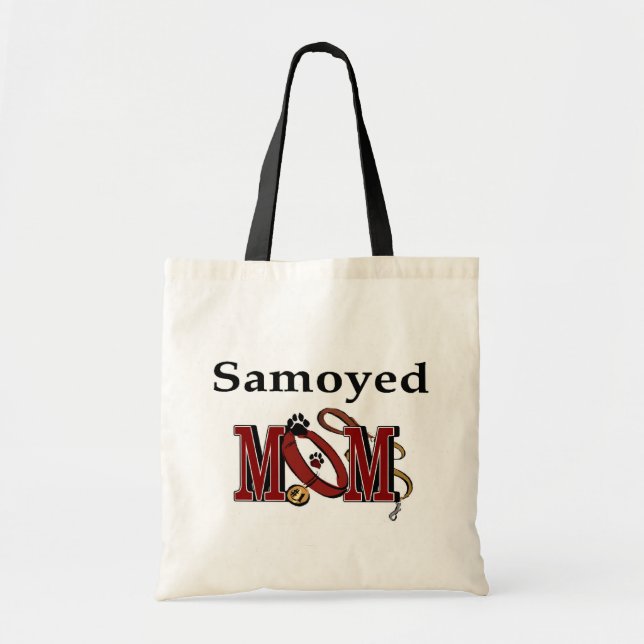 Samoyed MAMA Tote Tasche (Vorne)