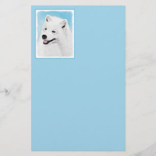 Samoyed Painting - Niedliche Original Dog Art