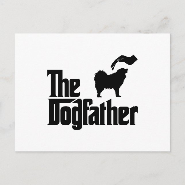 samoyed postkarte (Vorderseite)