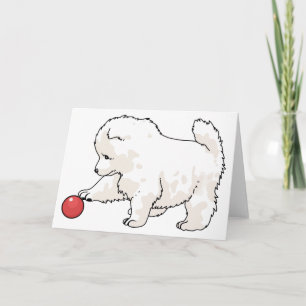 Samoyed Puppy Karte