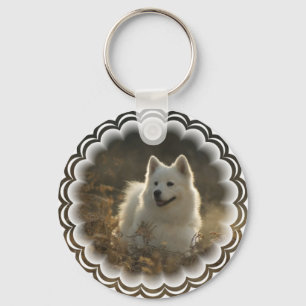 Samoyed-Schlüsselanhänger Schlüsselanhänger