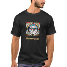 Samoyed Stains Glass