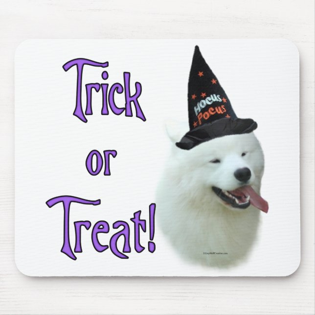 Samoyed Trick Mousepad (Vorne)