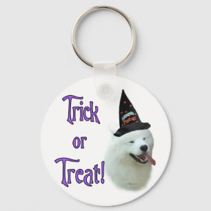 Samoyed Trick Schlüsselanhänger