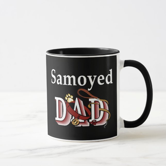 Samoyed Vater Tasse (Rechts)