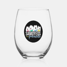 Samoyeds des Emblems der Halbinsel