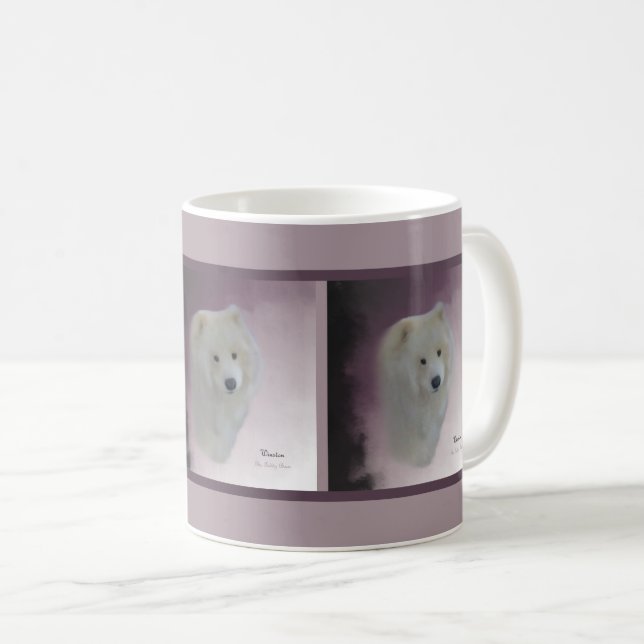 Samoytes Portrait; Klassische Tasse  (VorderseiteRechts)