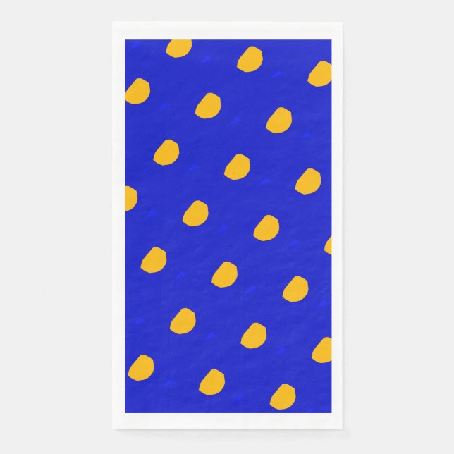 Sampling Polka dots Design Paper Napkin Serviette (Vorderseite)