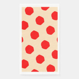 Sampling Polka dots Design Paper Napkin Serviette
