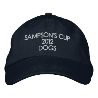 SAMPSON-HUNDE 2012 BESTICKTE BASEBALLKAPPE