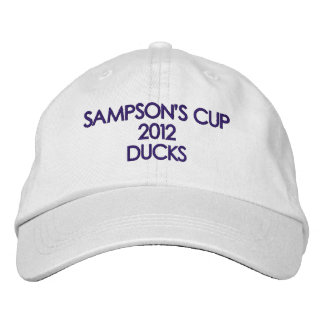 SAMPSON'S CUP 2012 DUCKS BESTICKTE KAPPE