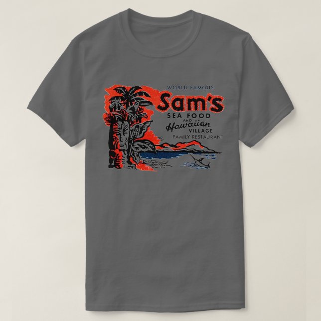Sams Seafood T-Shirt (Design vorne)